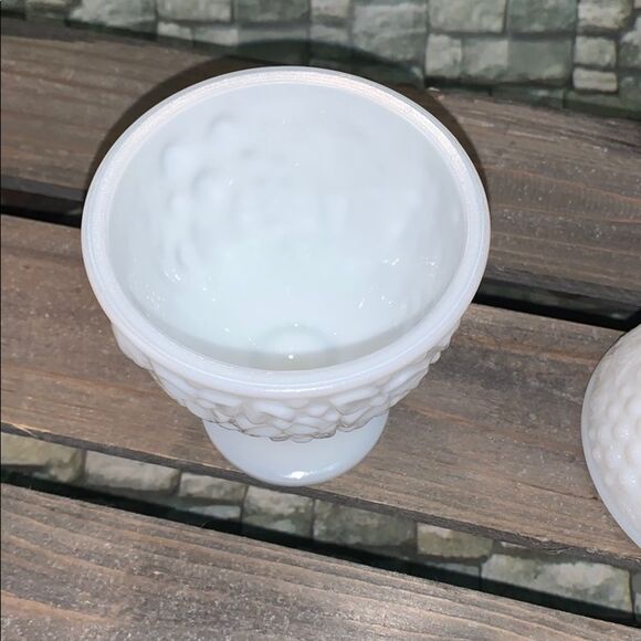 milkglass jar with lid - Picture 4 of 4